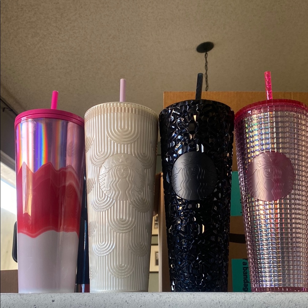 Starbucks Tumbler Collection - Pink, White, Black